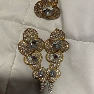 Earrings and ring set